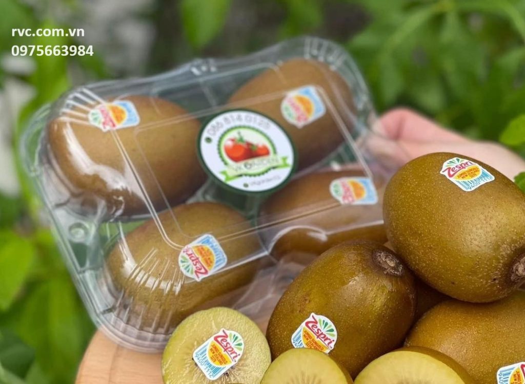 Hộp nhựa đựng 4 trái kiwi
