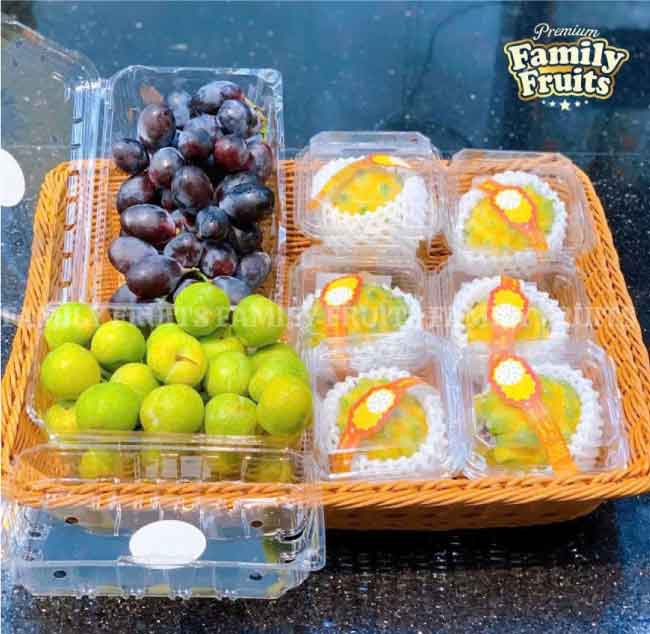 Hộp nhựa trái cây