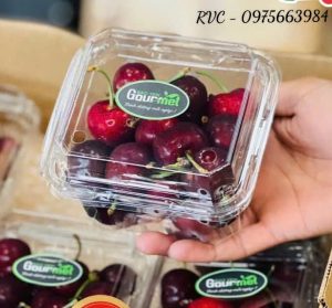 Hộp nhựa đựng cherry
