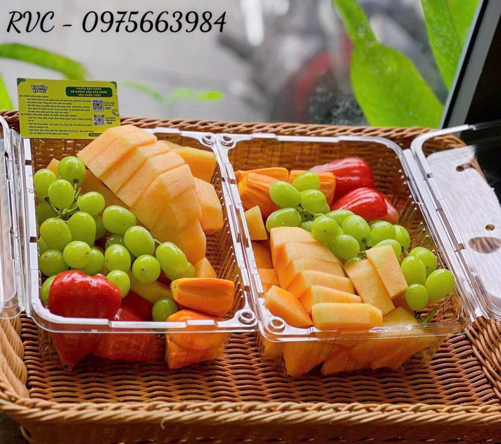Hộp nhựa trái cây 500g
